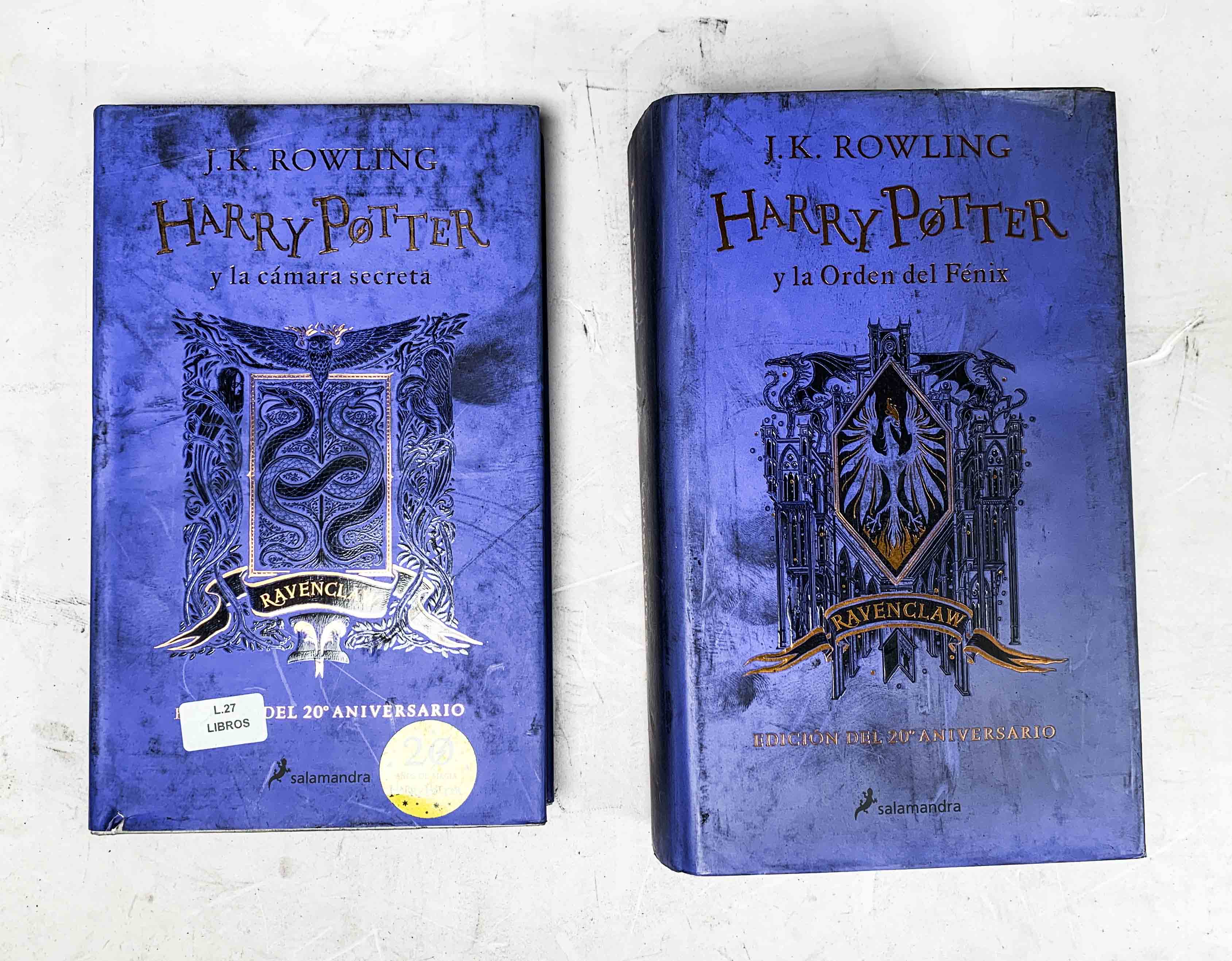 Livro Harry Potter Y La Orden Del Fénix (Edición Ravenclaw De 20º  Aniversario) (Harry Potter) de J.K. Rowling (Espanhol)