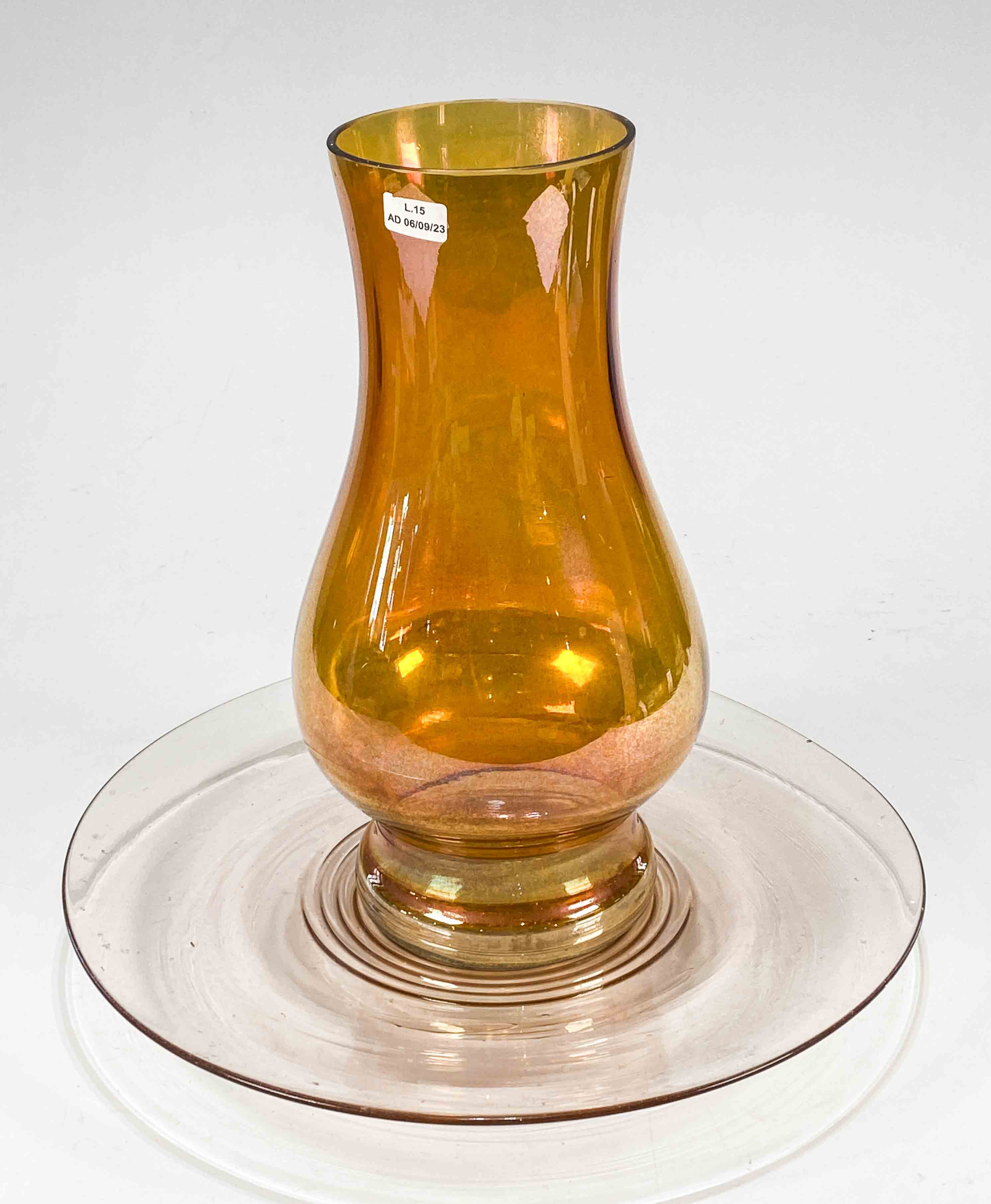 Cazuela de cristal Amber con tapa, 3,25 litros - Visions