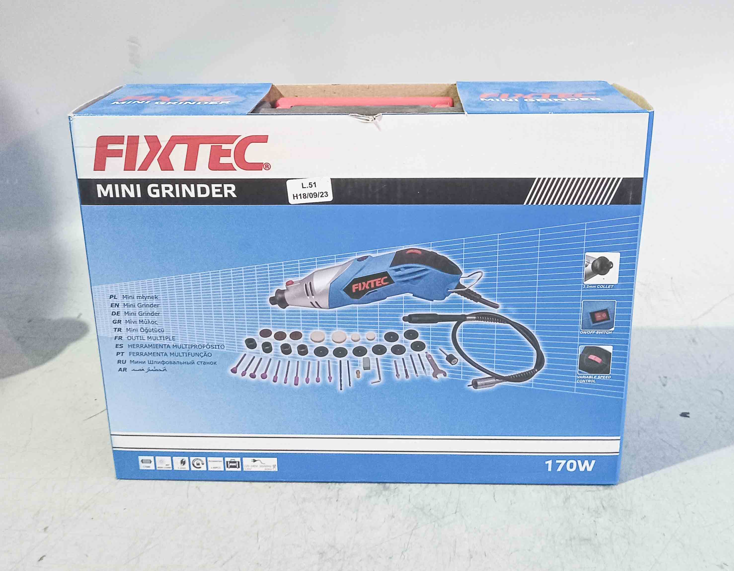 FIXTEC 170W Mini Grinder