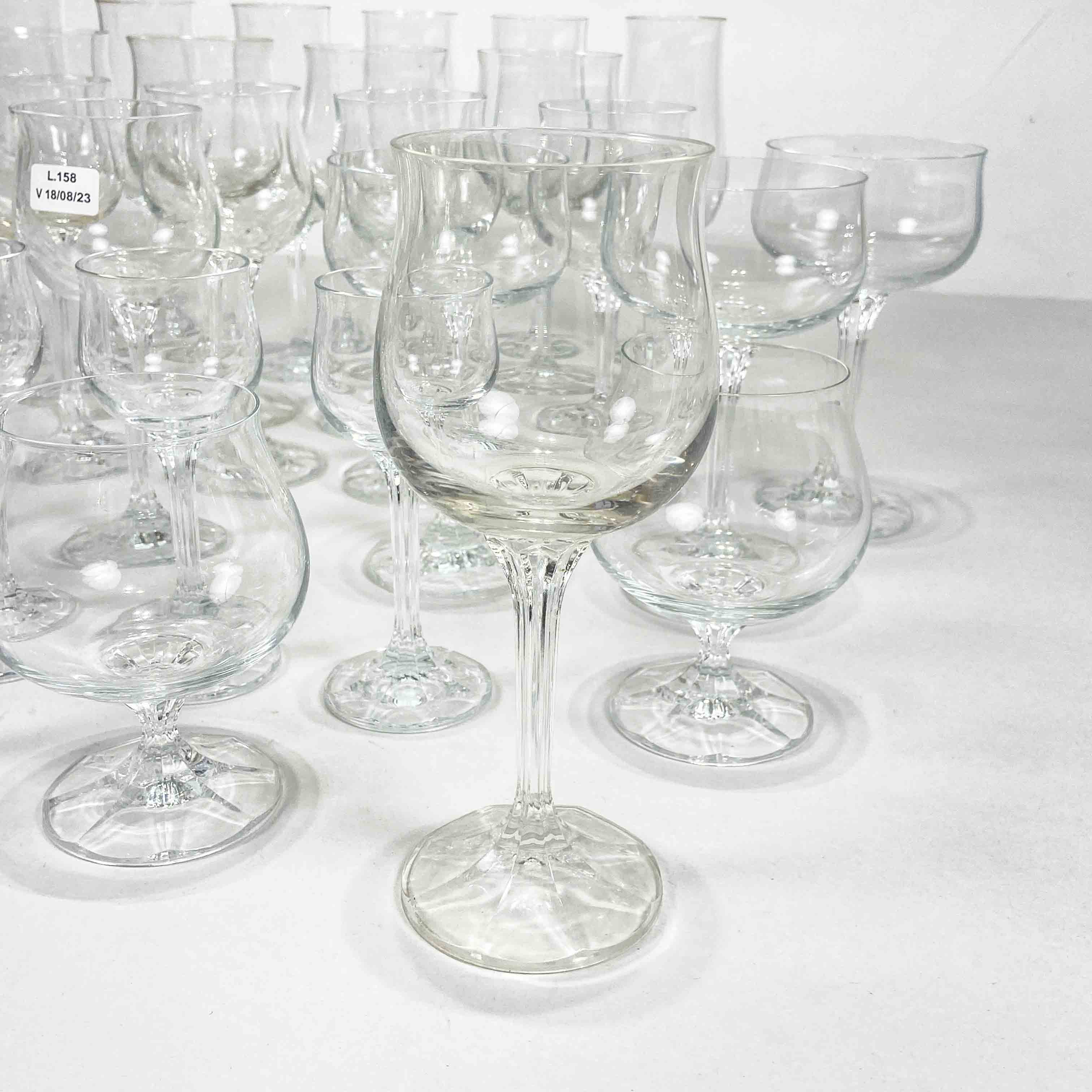 Juego De Copas Para Champagne Cristal Facetado